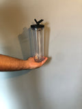 25 oz cup w/ spout-black