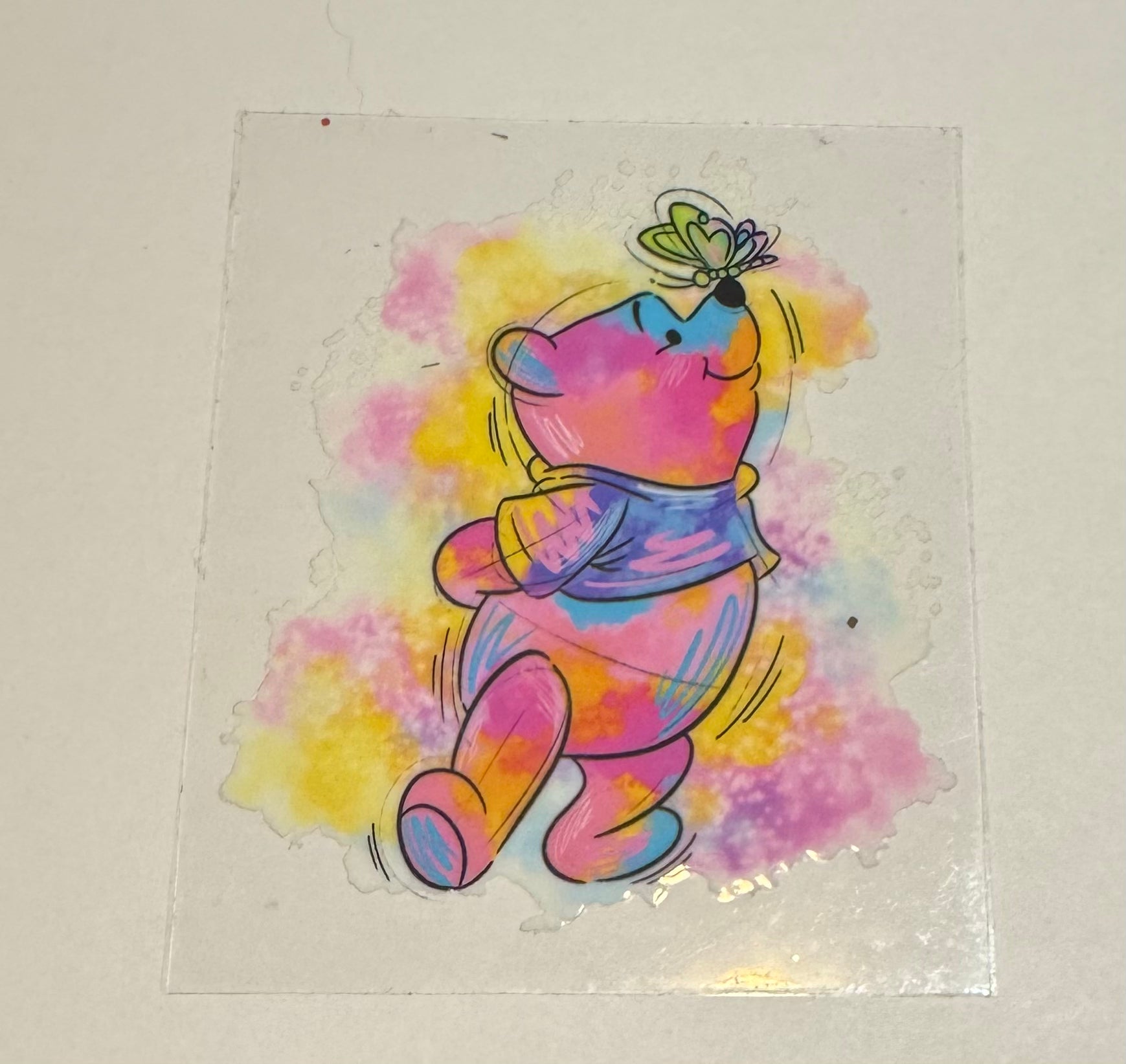 Watercolor Pooh