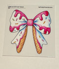 Ice cream bow
