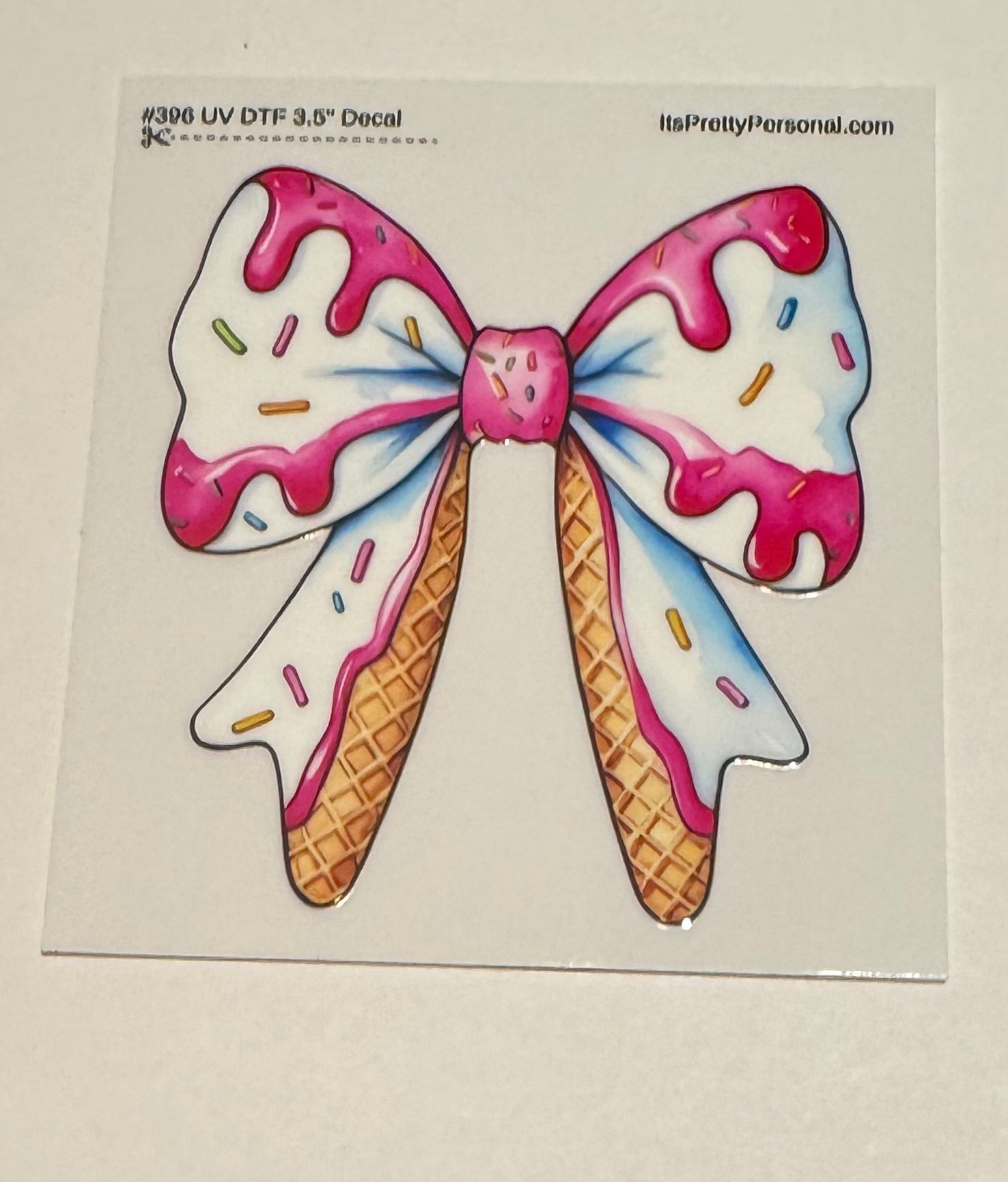 Ice cream bow