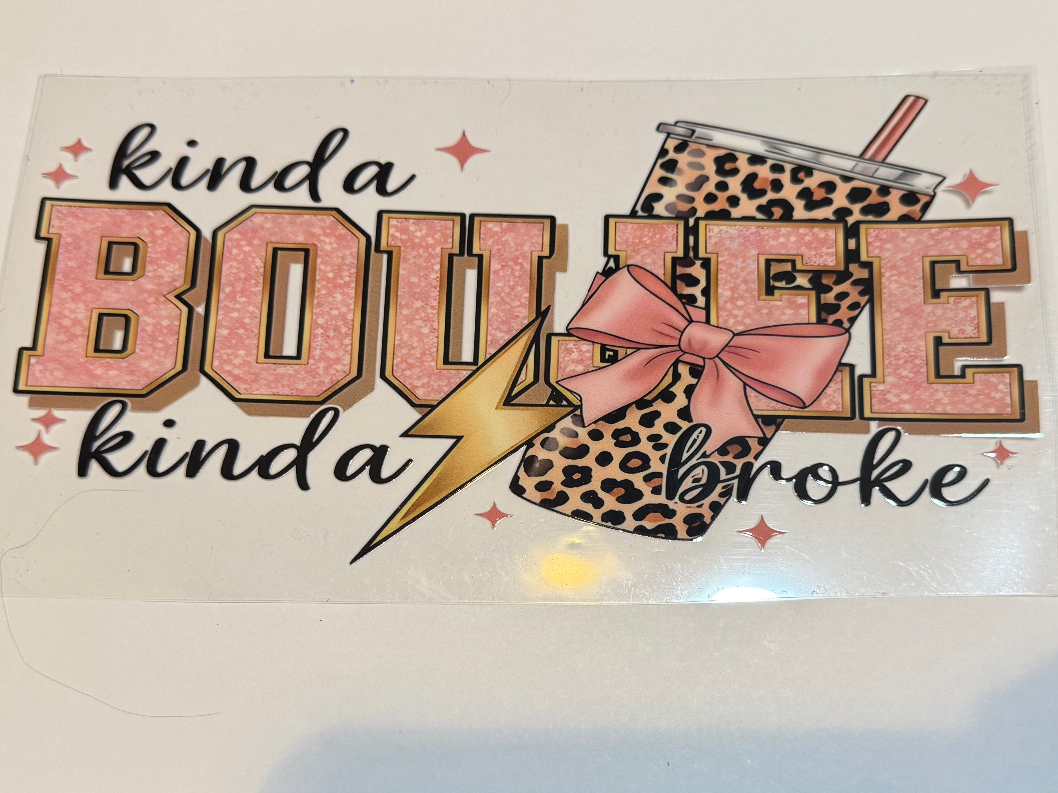 Kinda boujee
