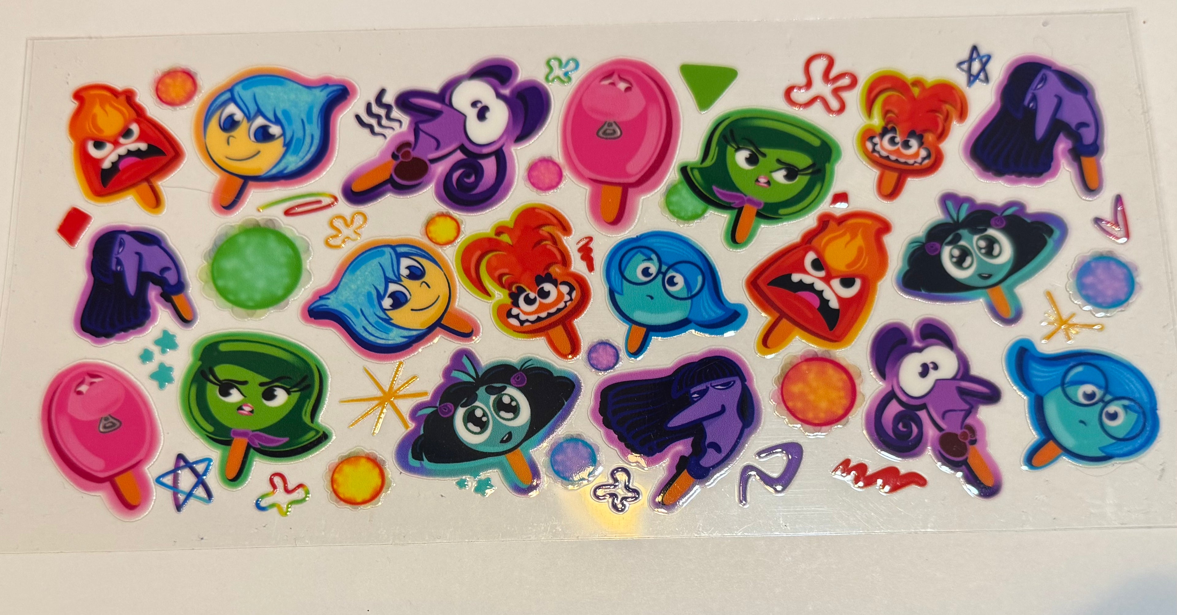 Inside out popsicle