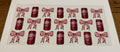 Dr. Pepper and bows