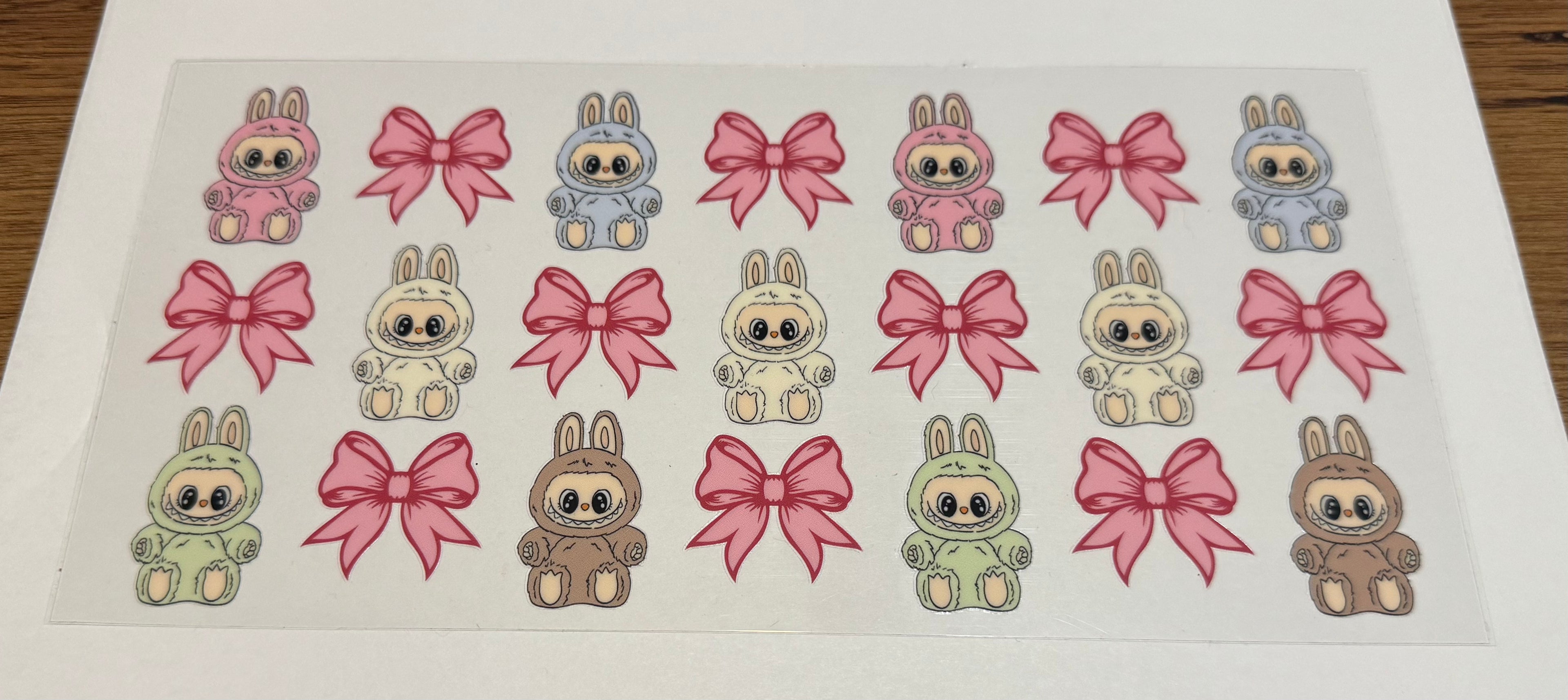 Labubu and bows