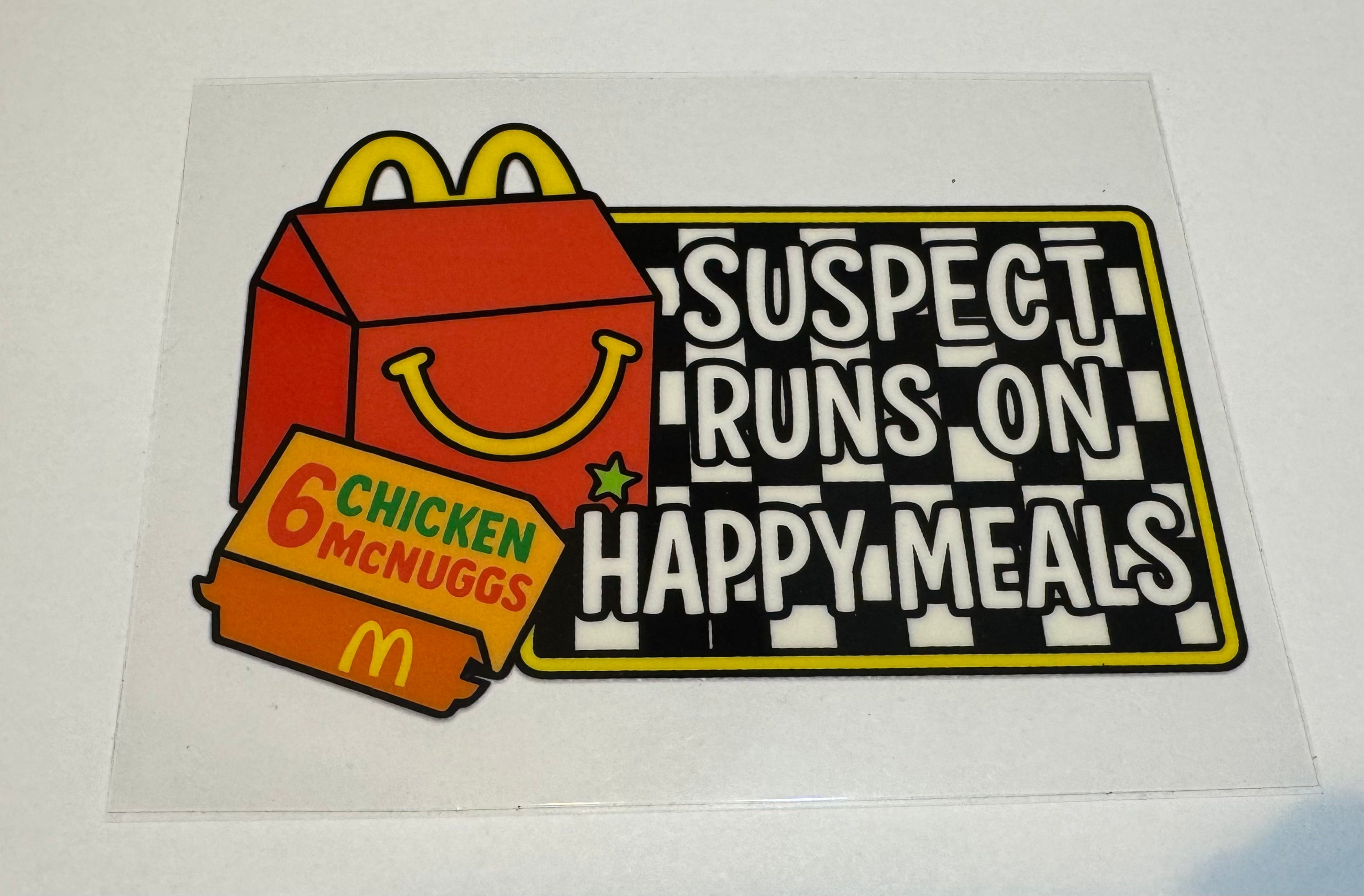 Suspect happy meals