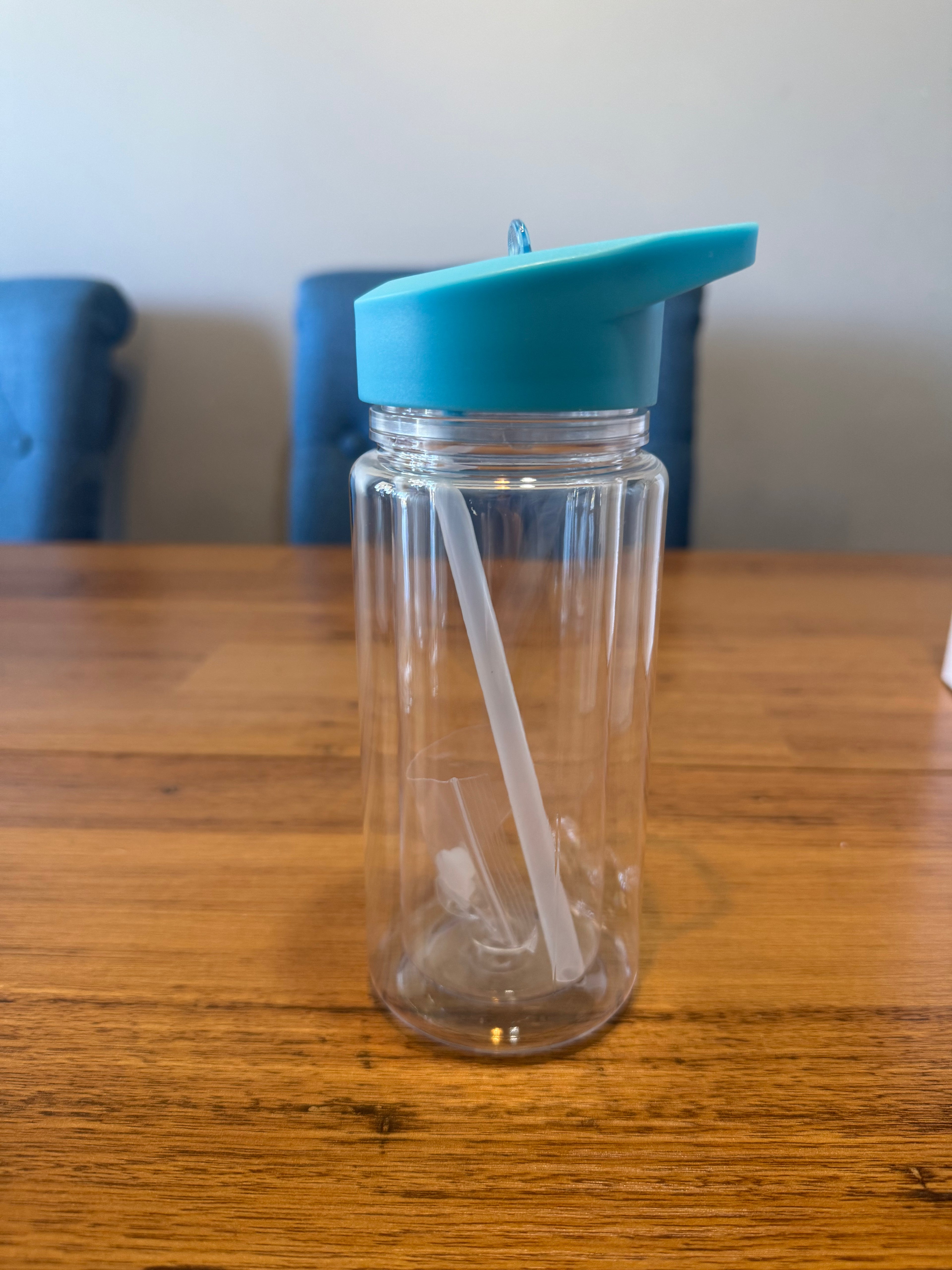 Kids 10 oz snow globe tumbler- light blue