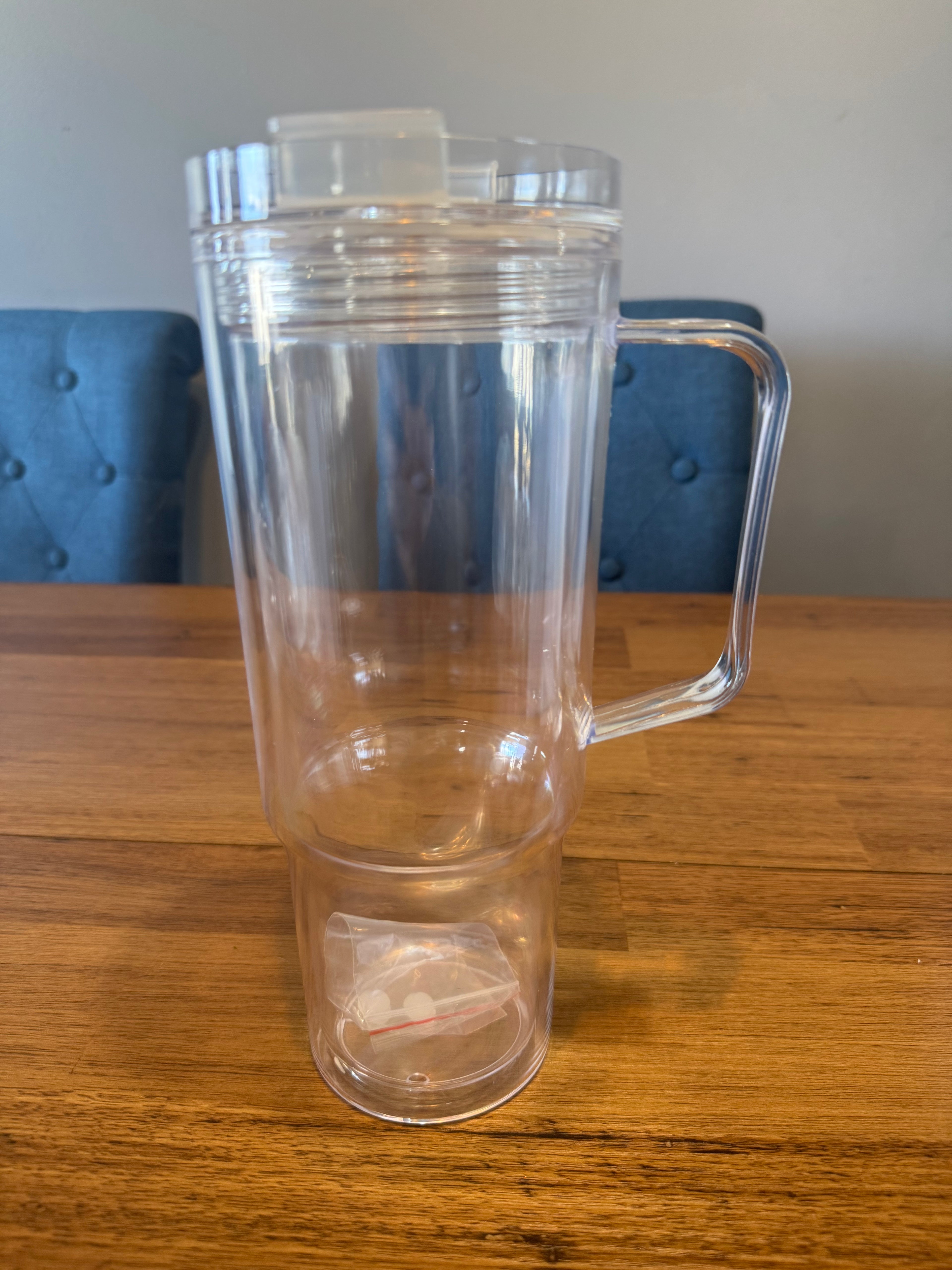 40 oz Snow globe tumbler