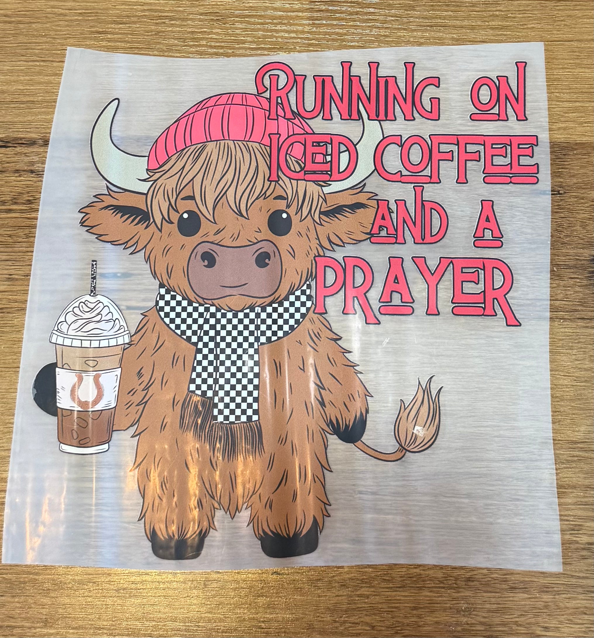 Running on iced coffee