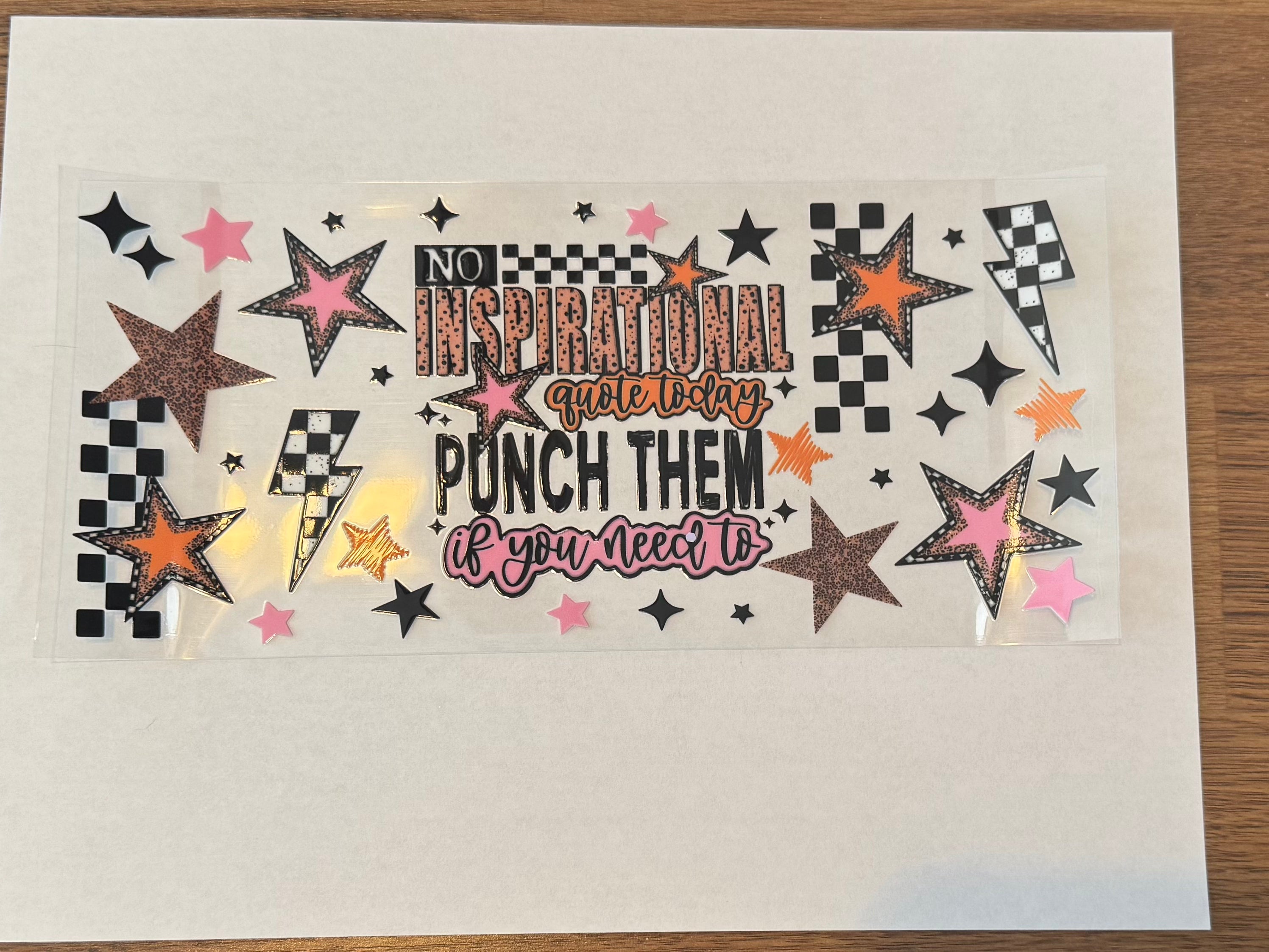 Punch them if you need to