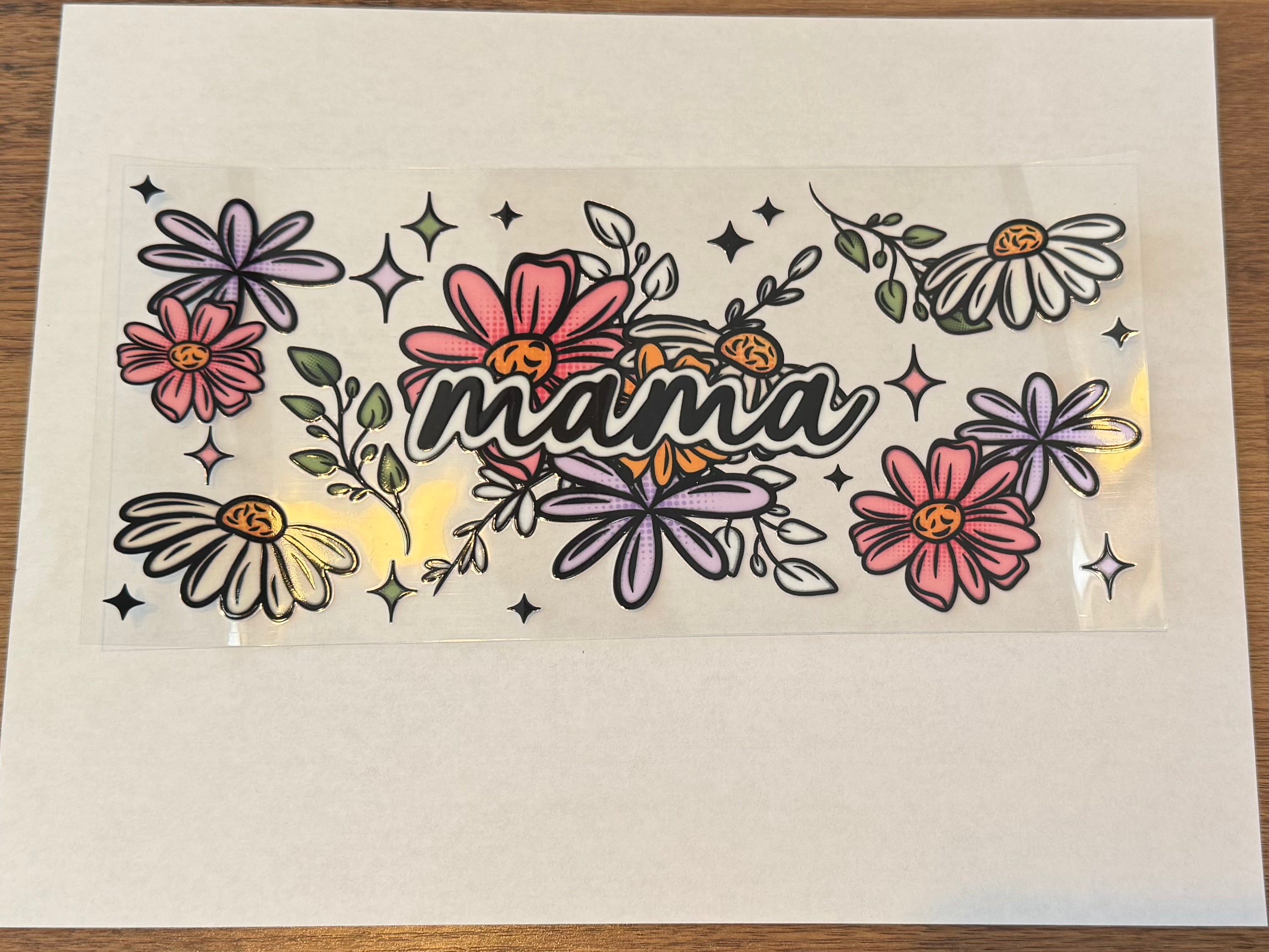 Mama w/flowers