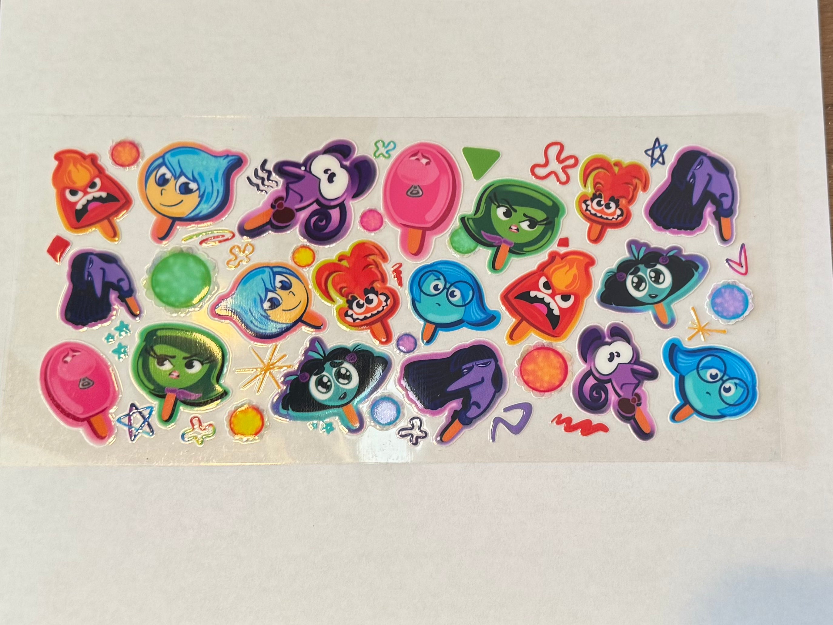 Inside Out Popsicles