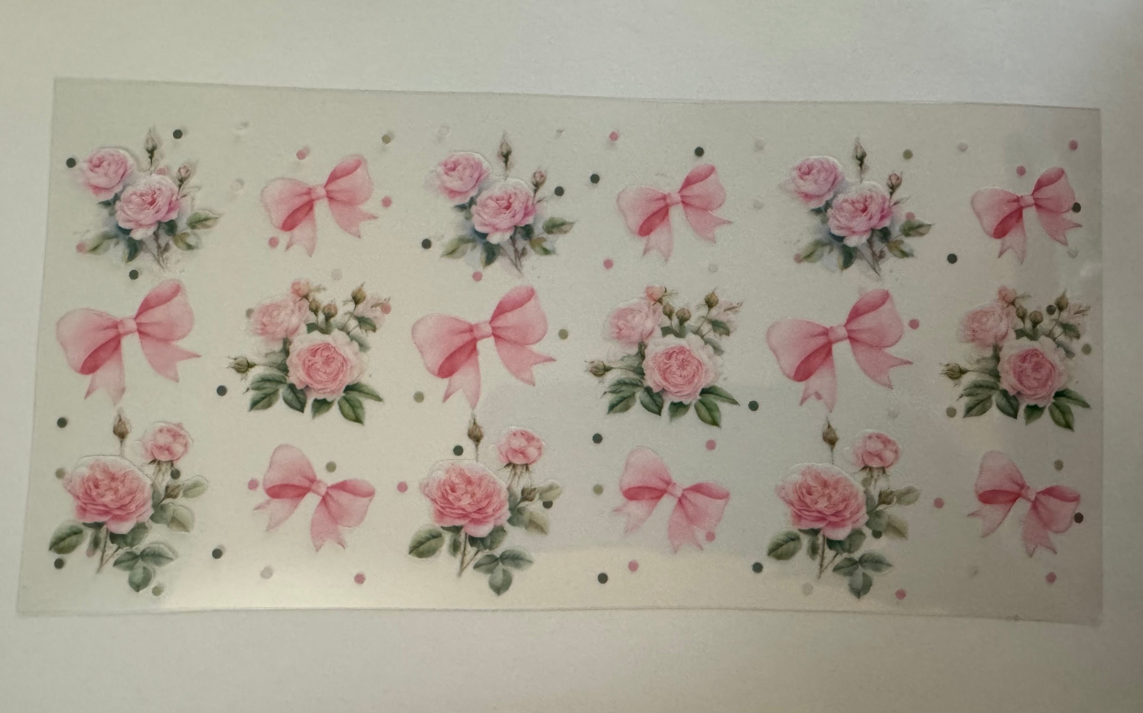 Pink flowers n bows