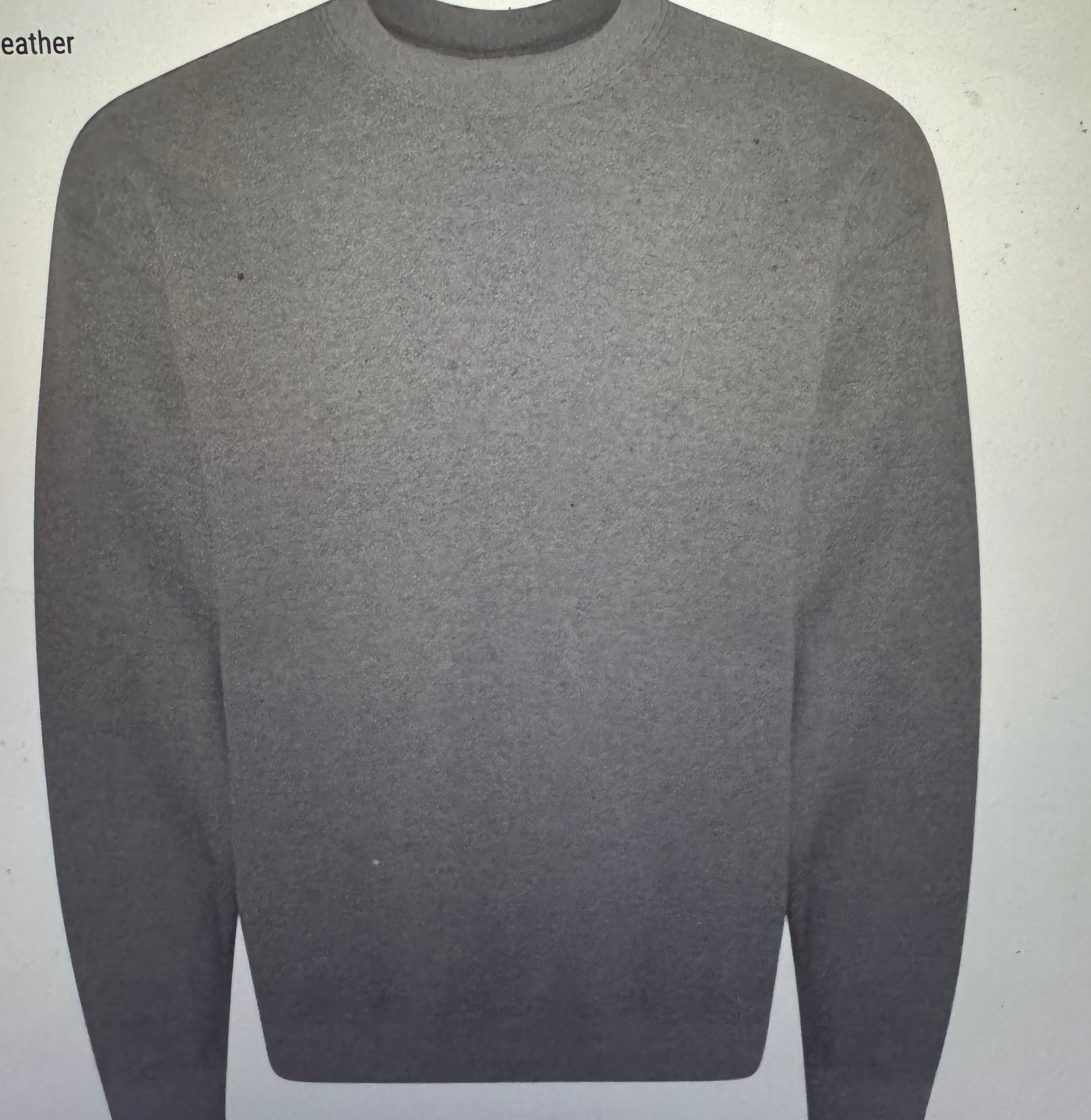 Gildan Sweatshirt-Heather Gray