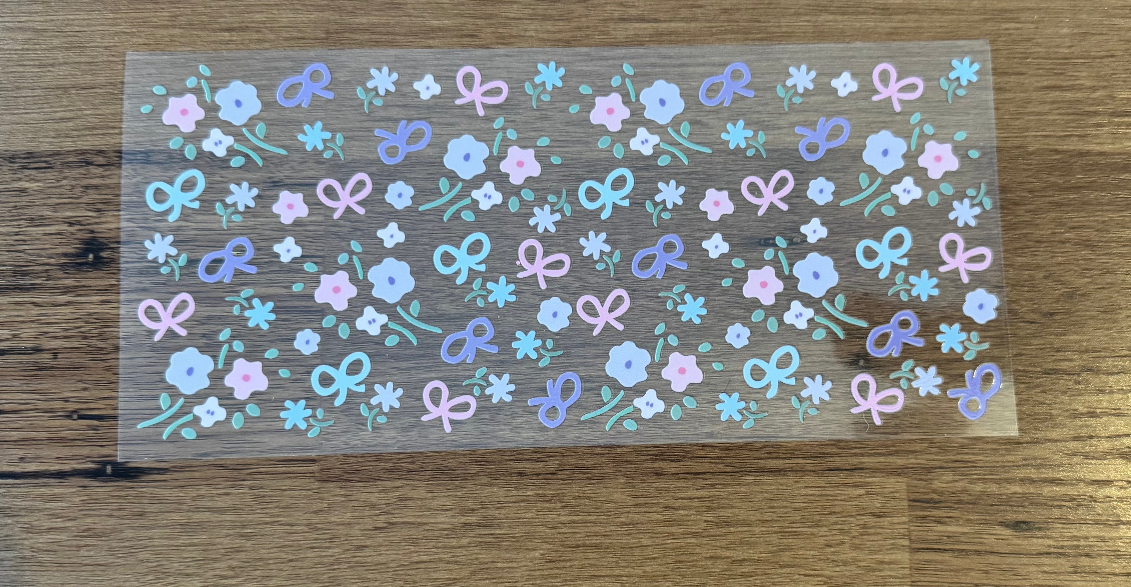 Spring bows and flowers