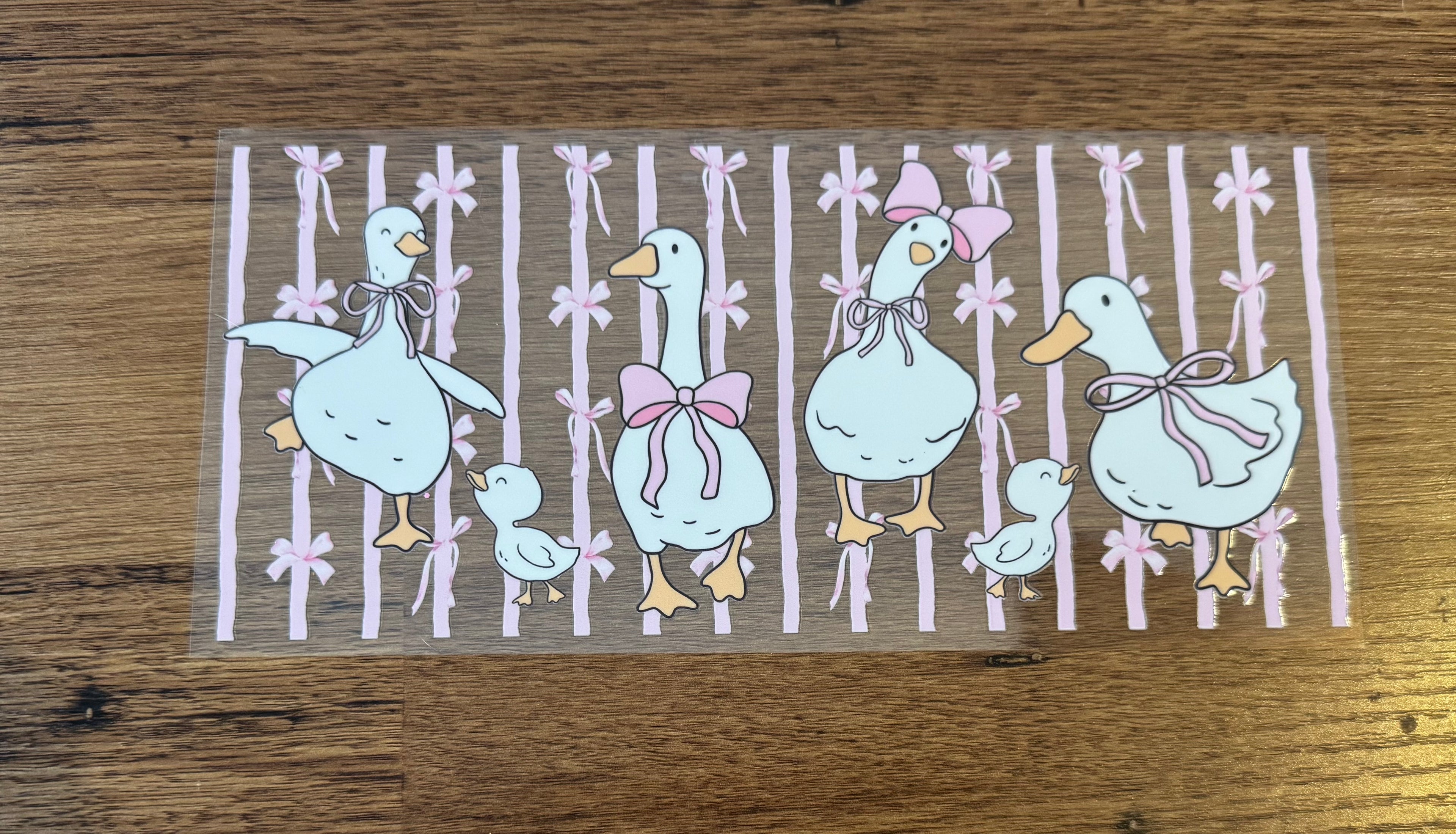 Geese and stripes