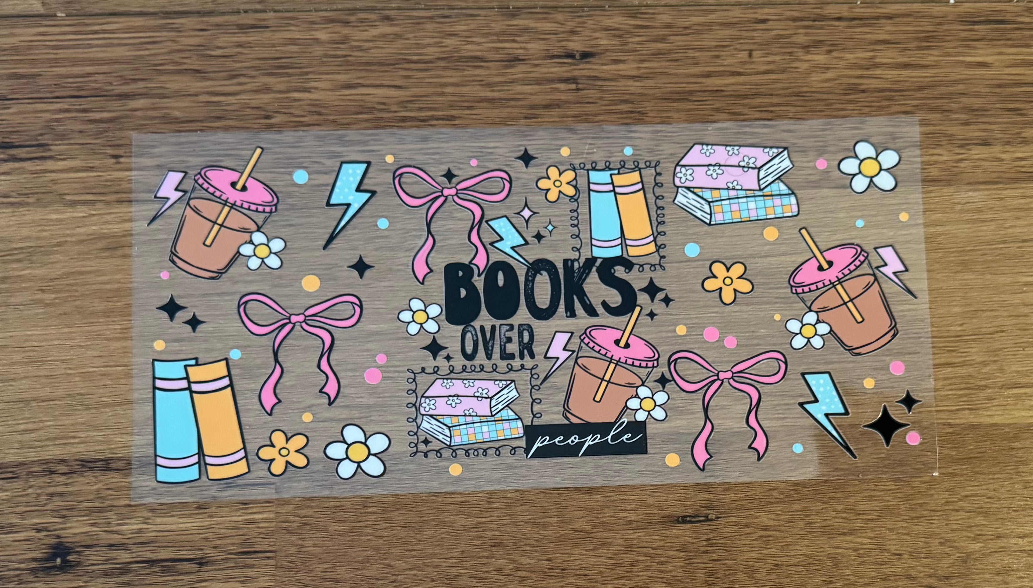 Books over people