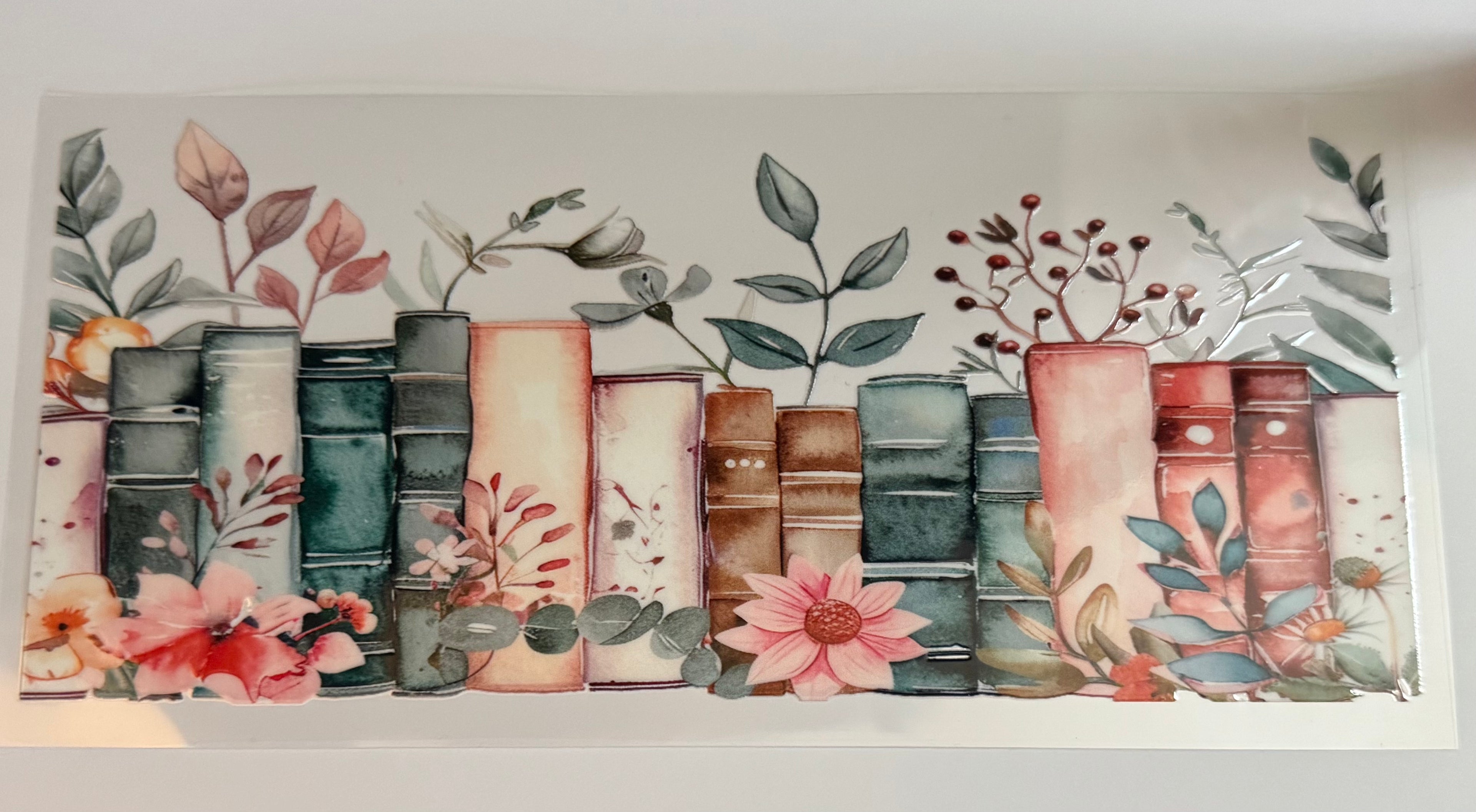 Books w/flowers