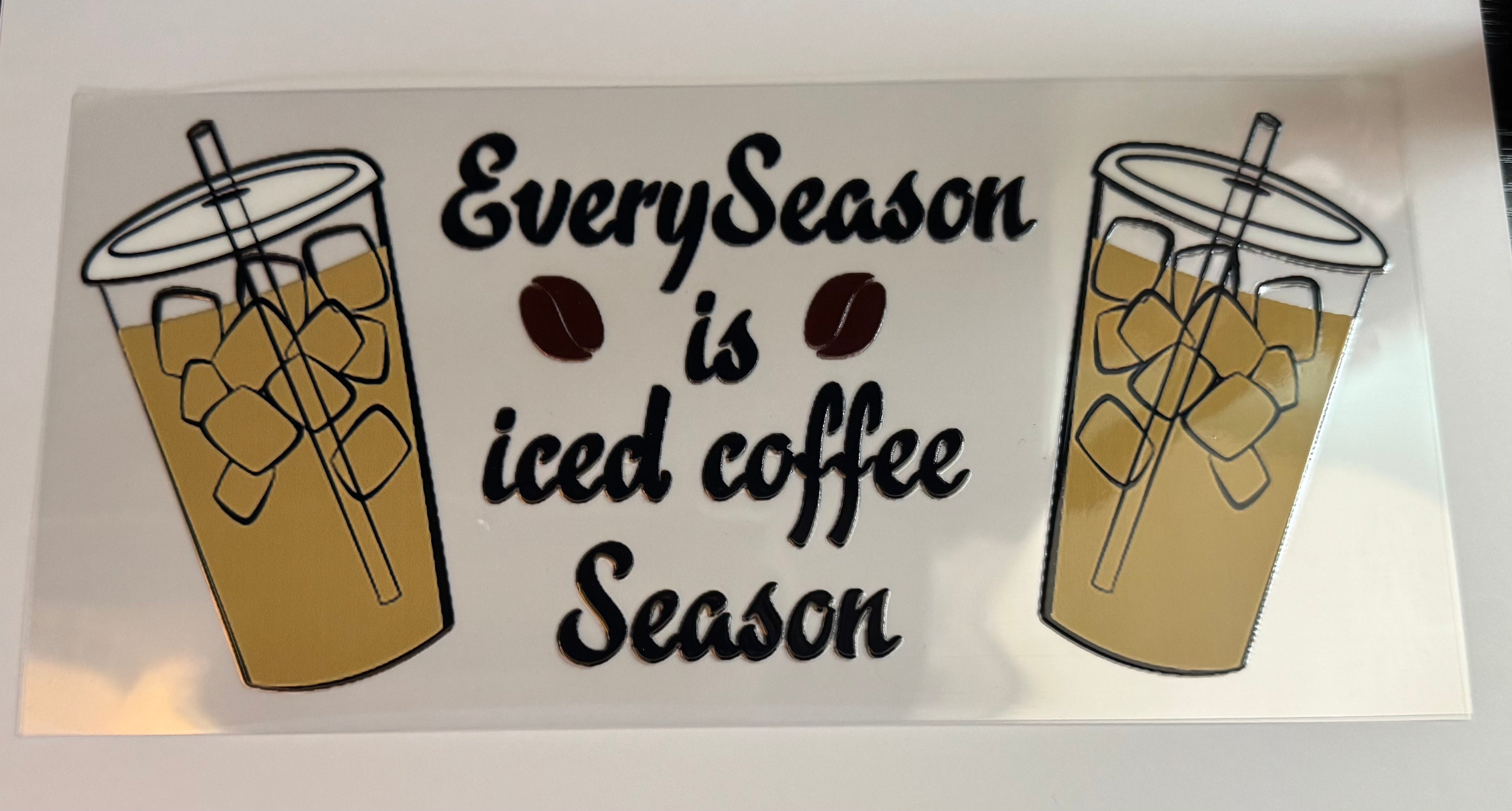 Every season is iced coffee season