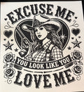 Excuse me you look like you love me