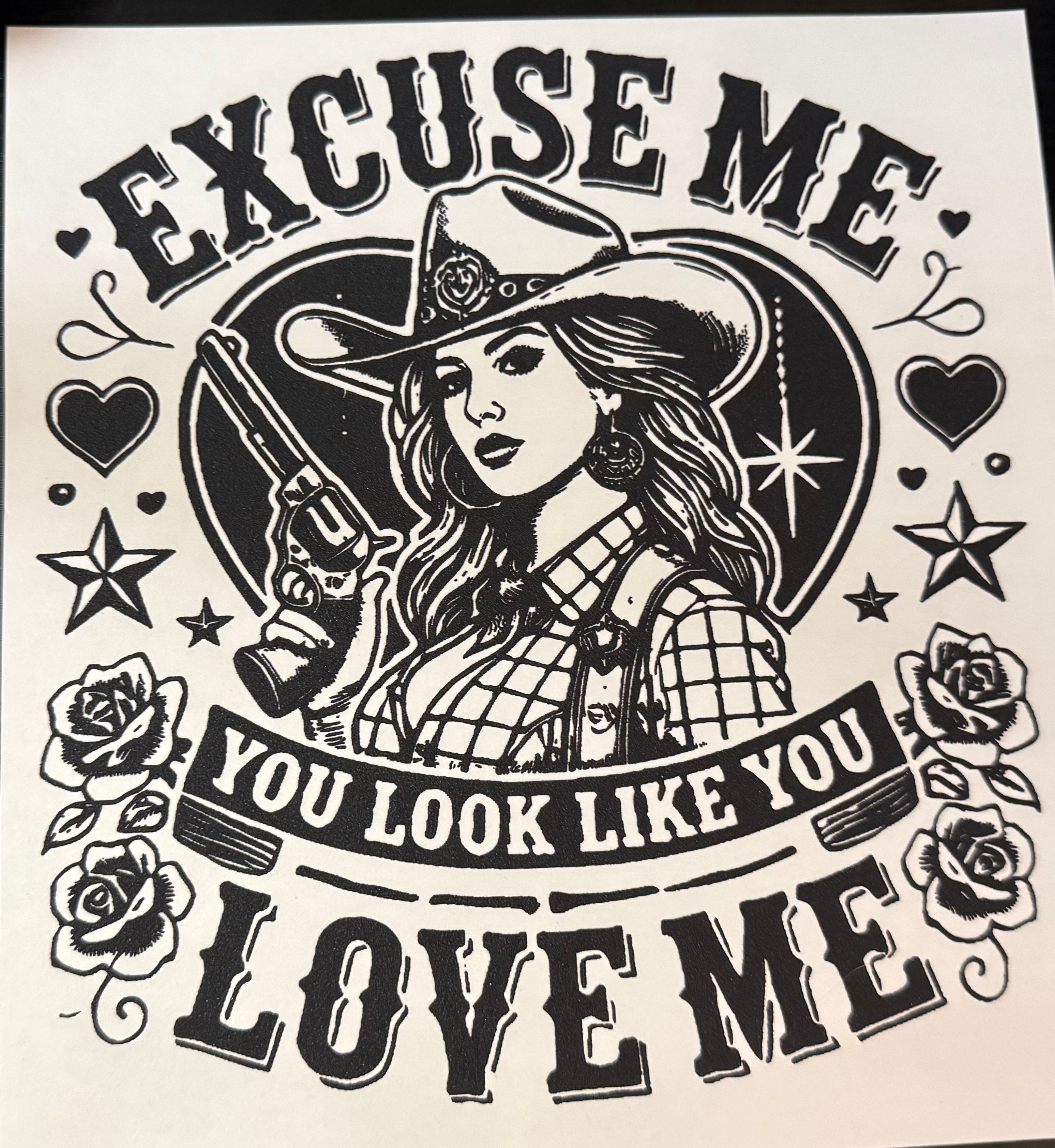 Excuse me you look like you love me