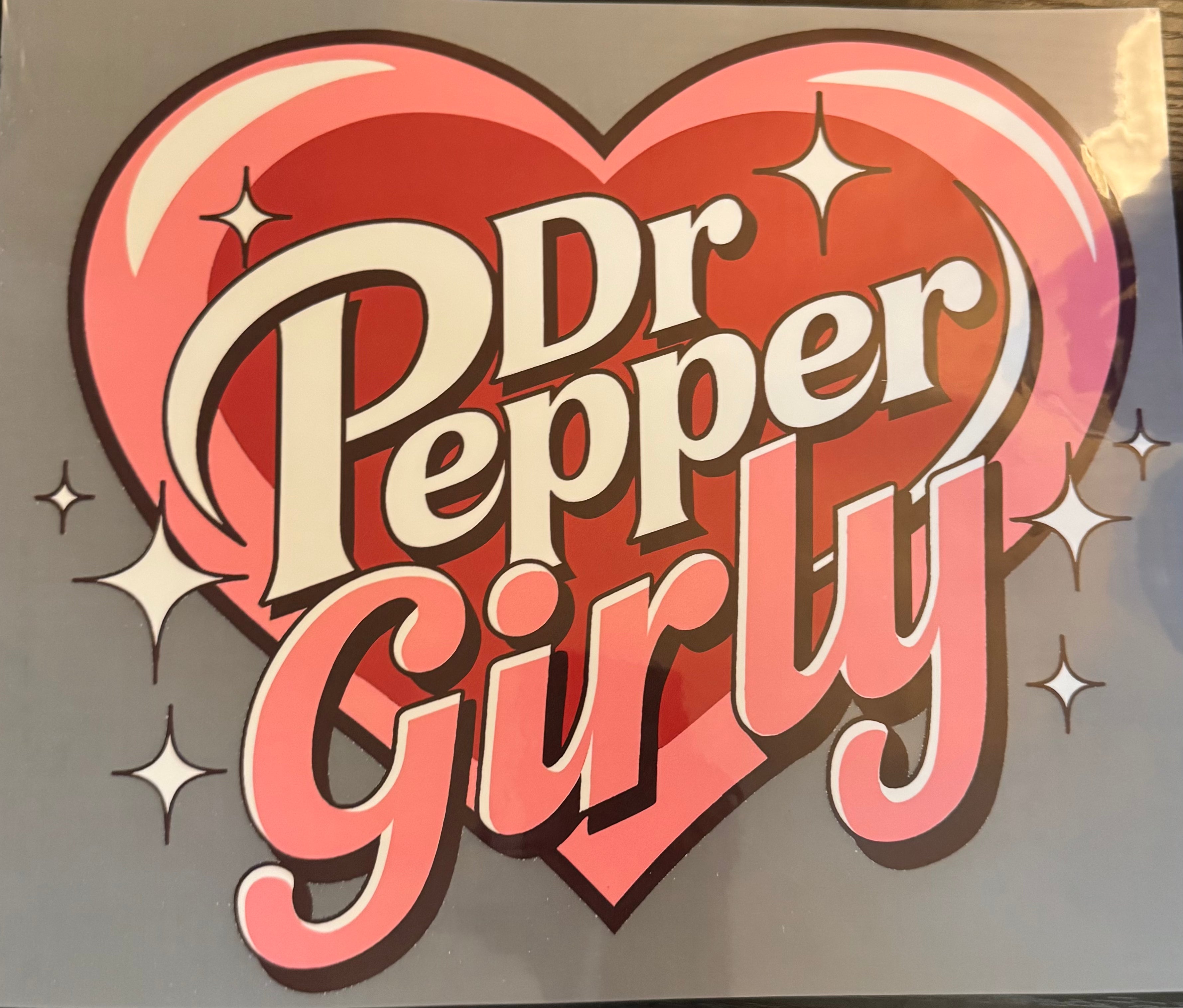 Dr Pepper girly