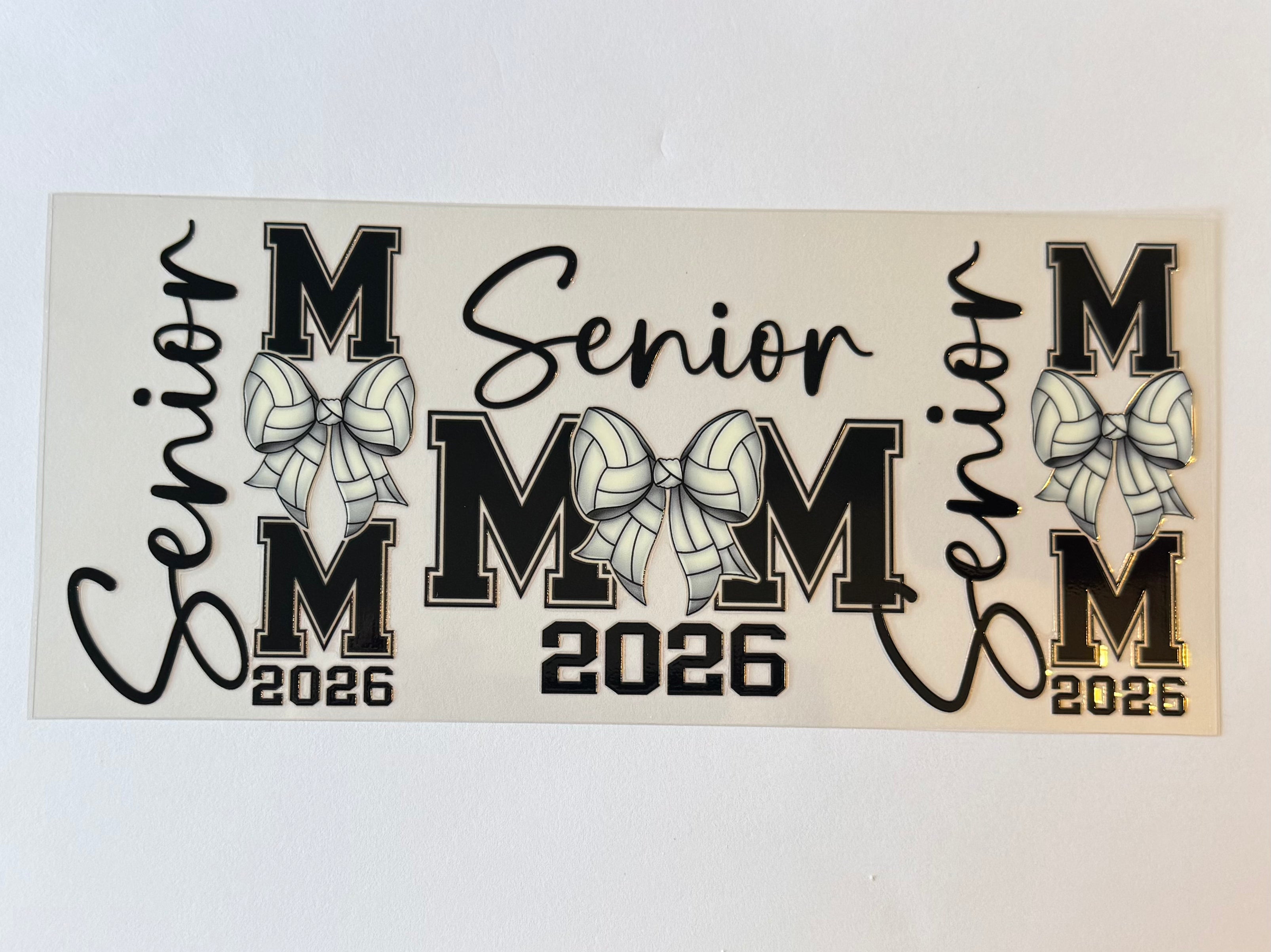 Senior volleyball mom