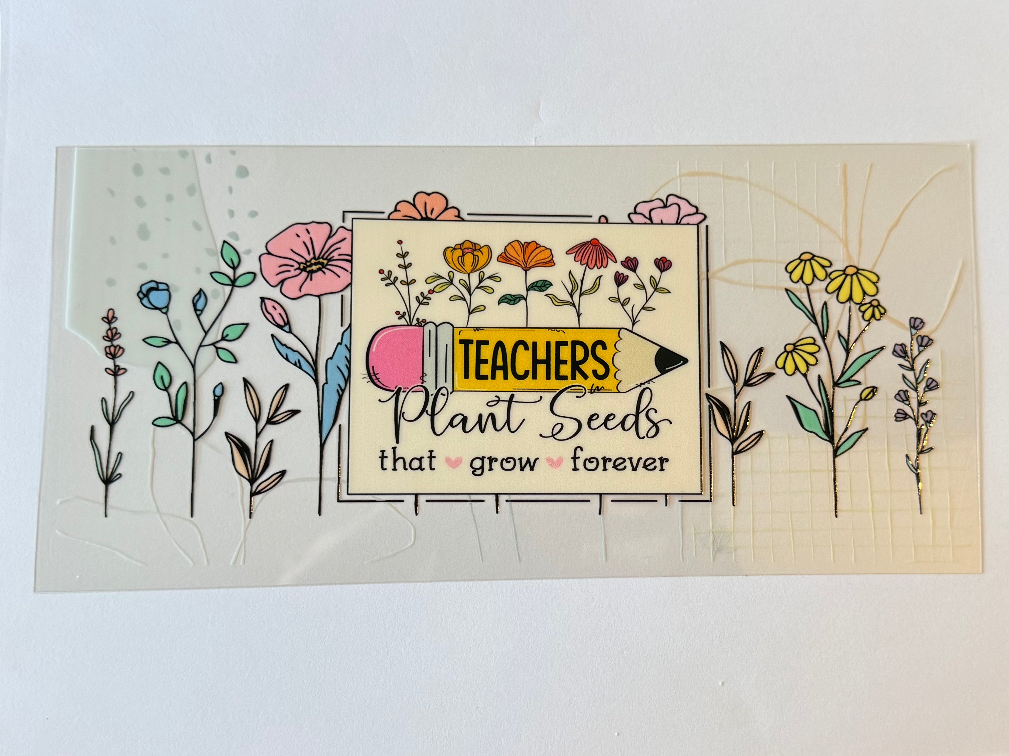 Teachers plant seeds