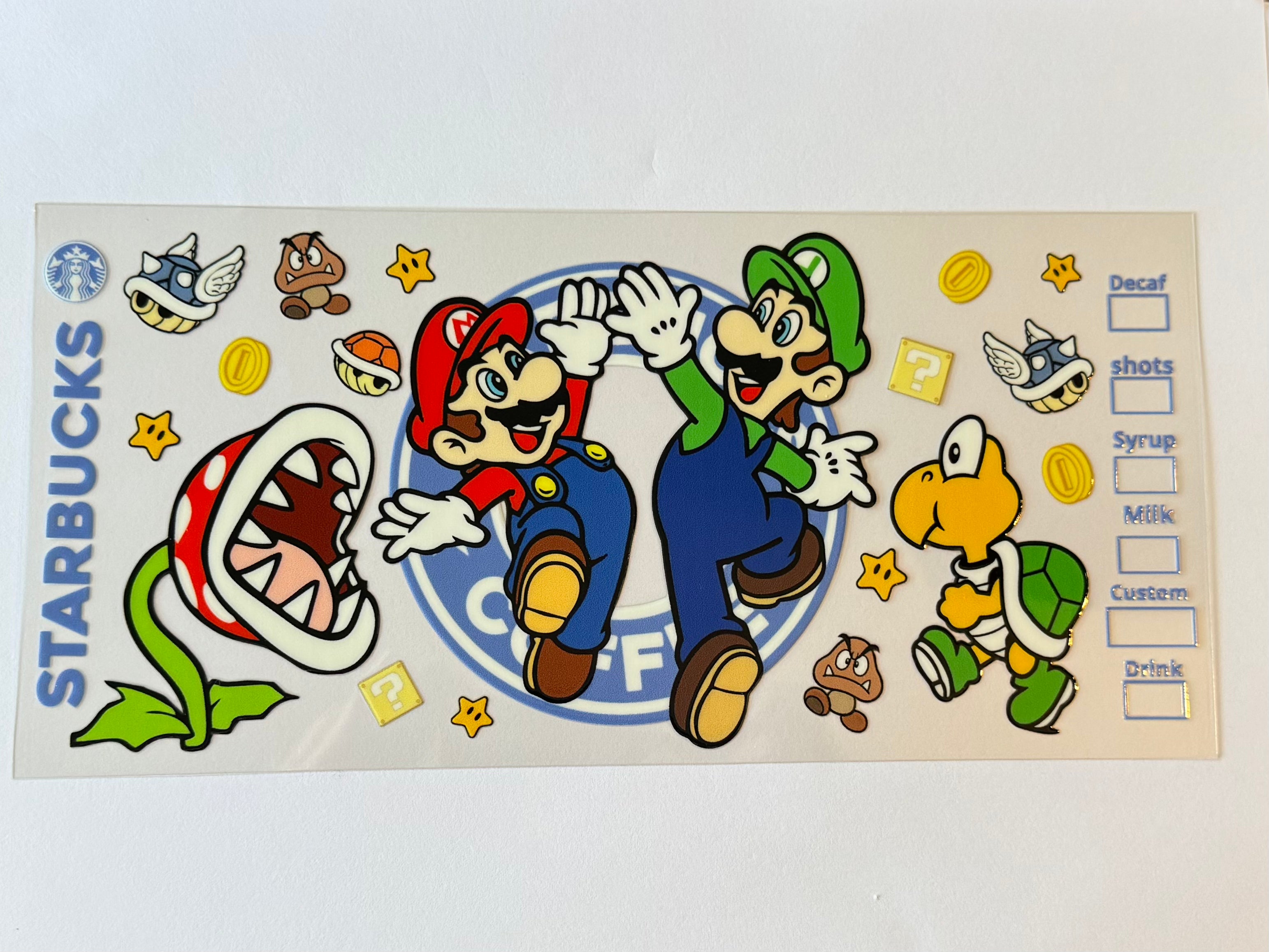 Mario Starbucks