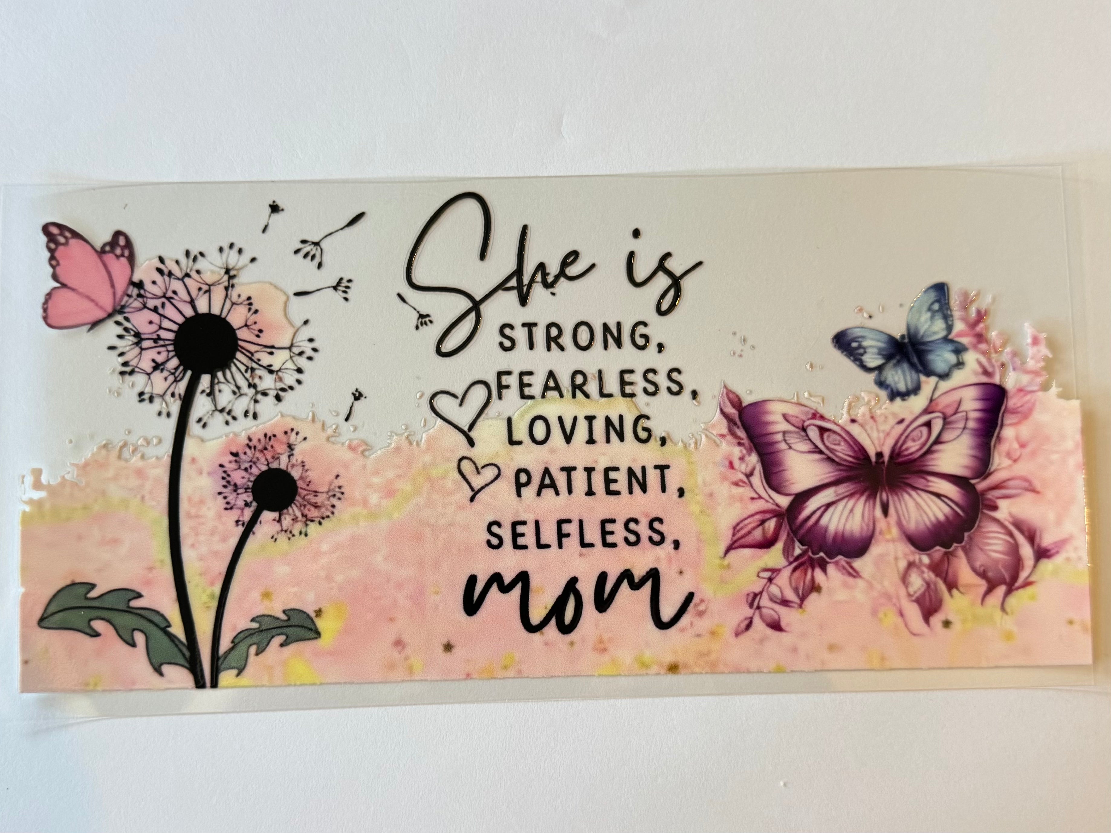 She is strong