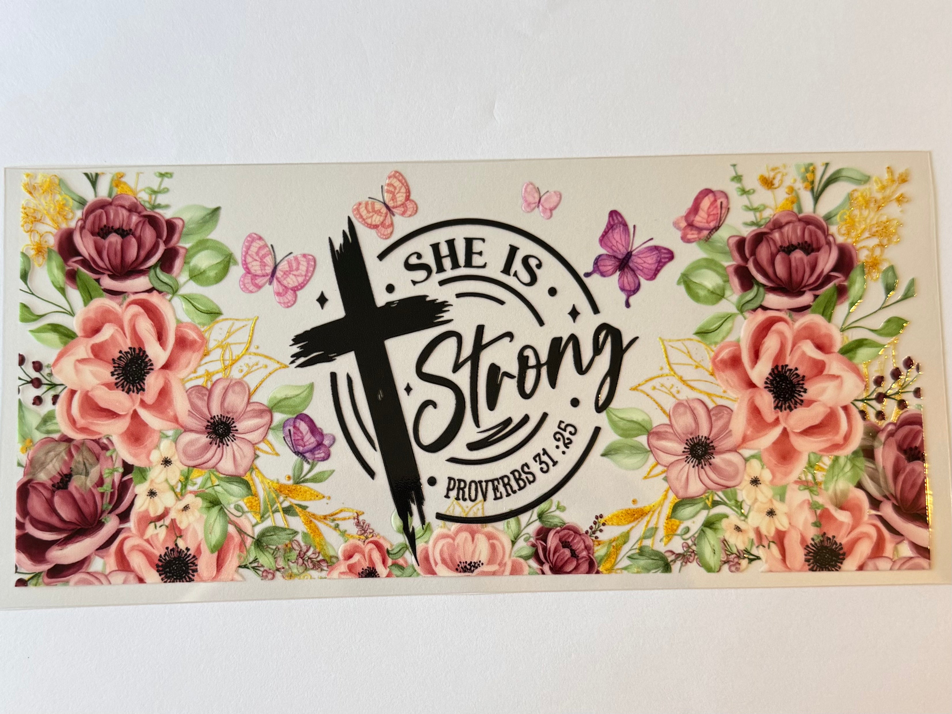 She is strong strong