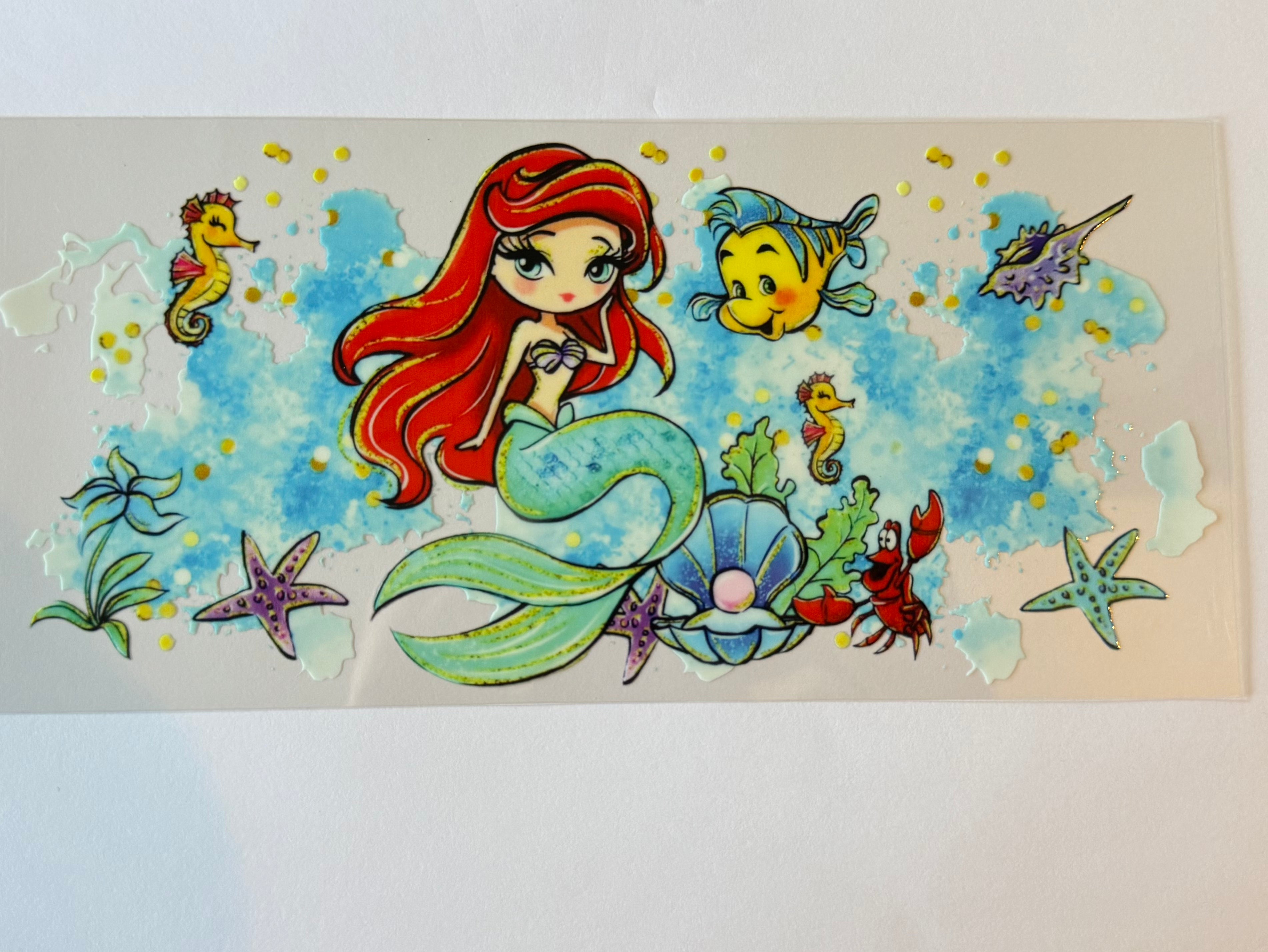 Ariel cartoon drawing