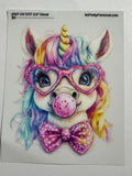 Unicorn w/bubblegum
