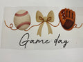 Game day baseball crochet