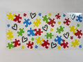 Autism puzzle pieces