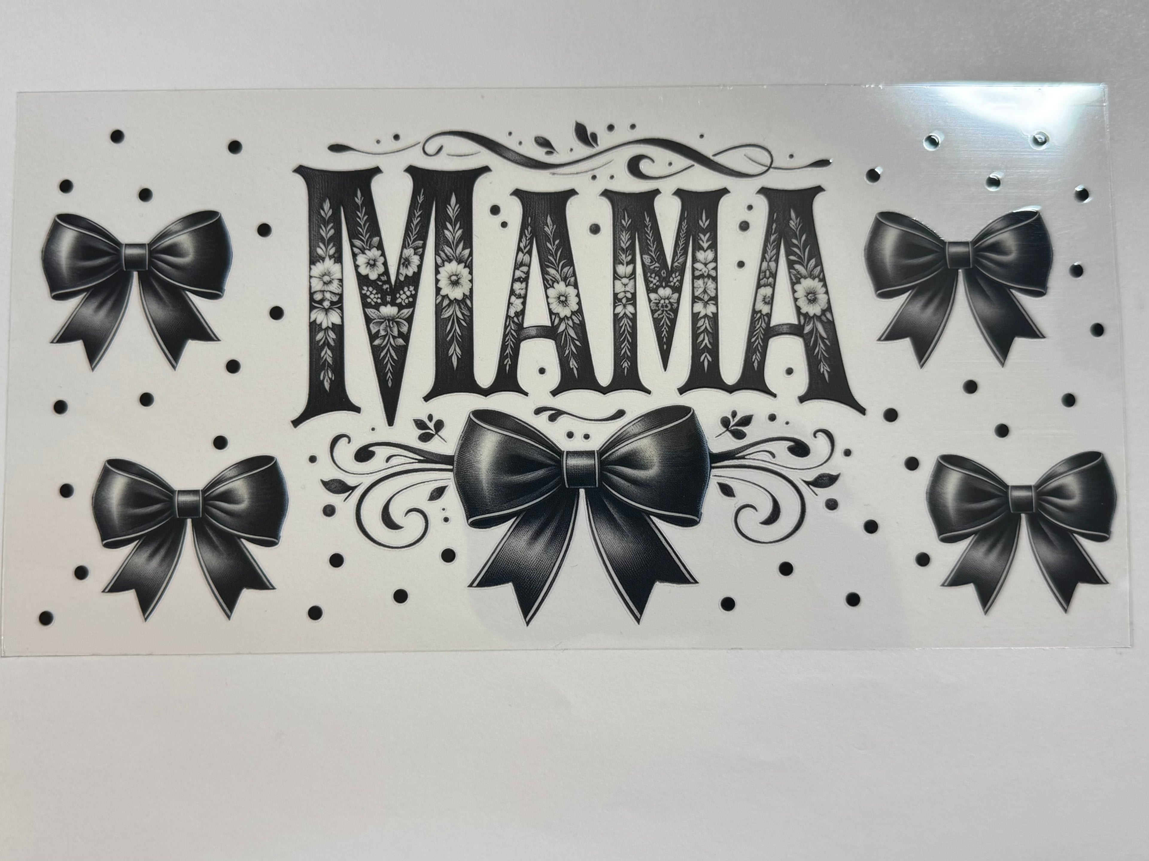 Mama w/ black bows