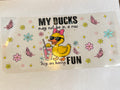 My ducks are having fun