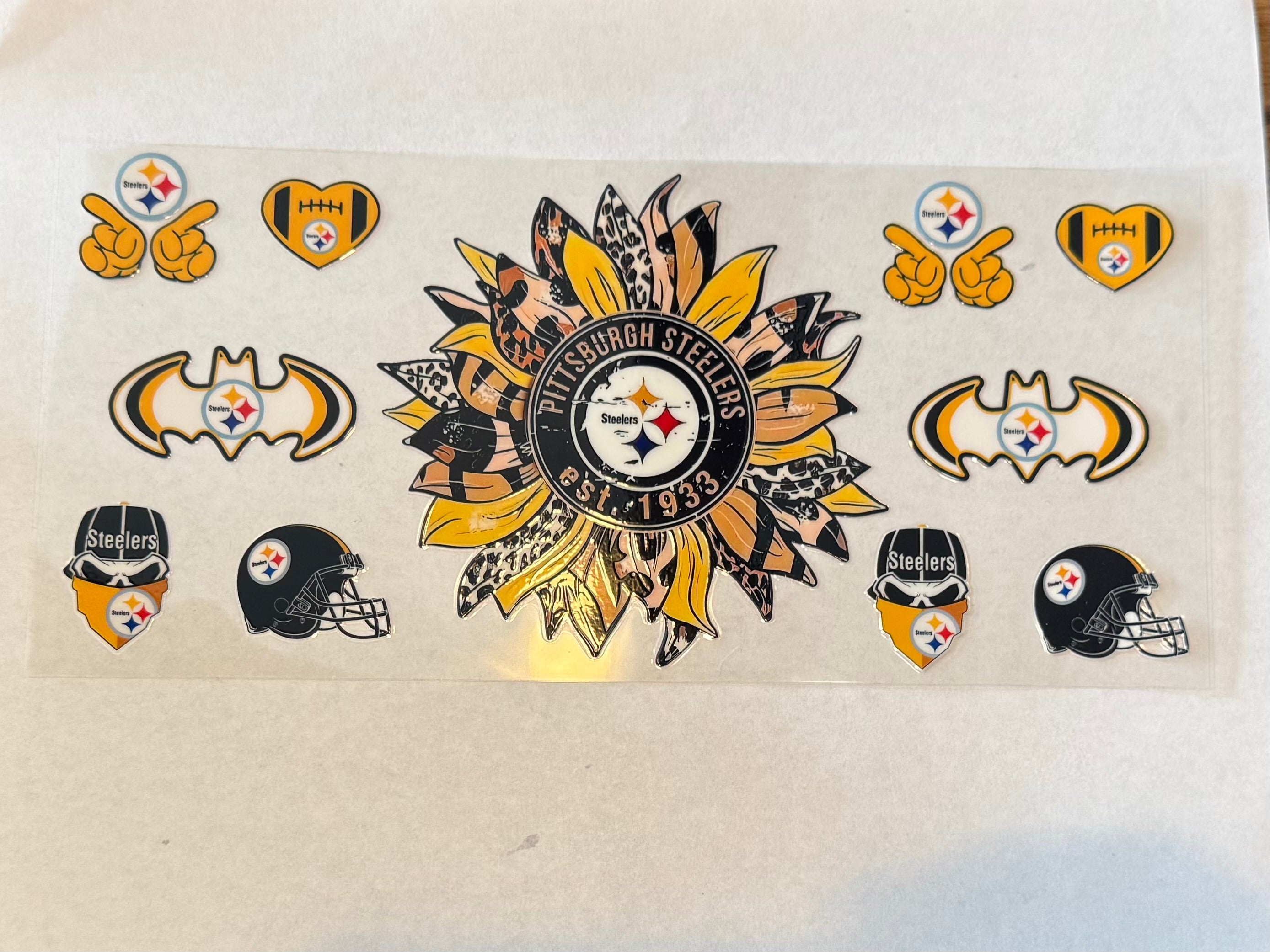 Steelers flower