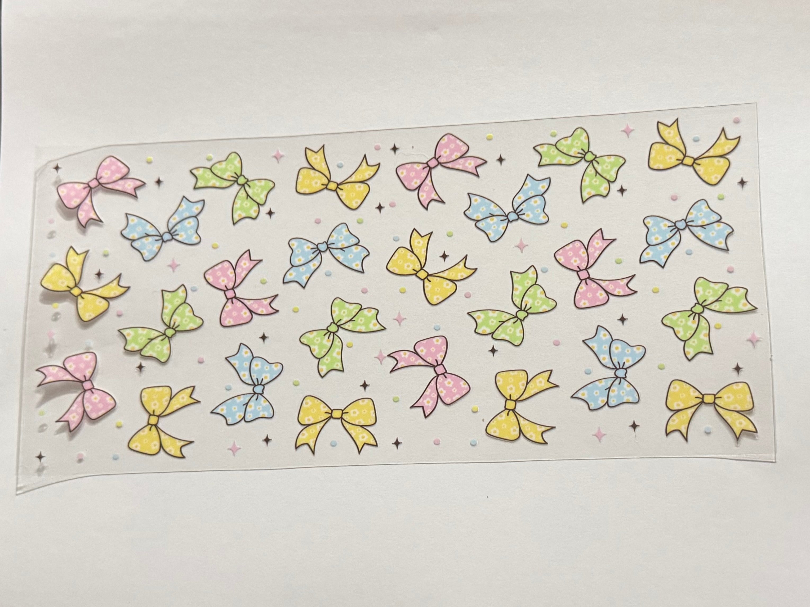 Pastel bows