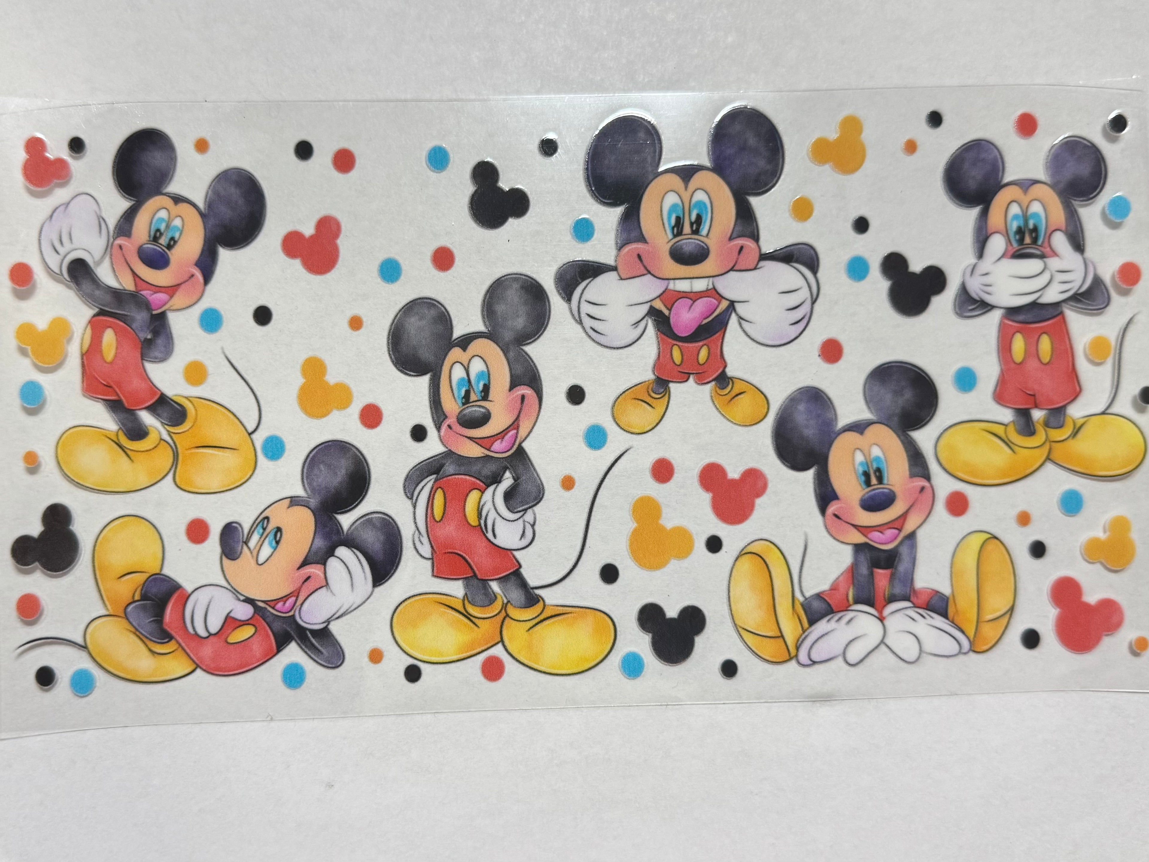 Mickey animated faces