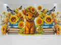 Cow w/sunflowers