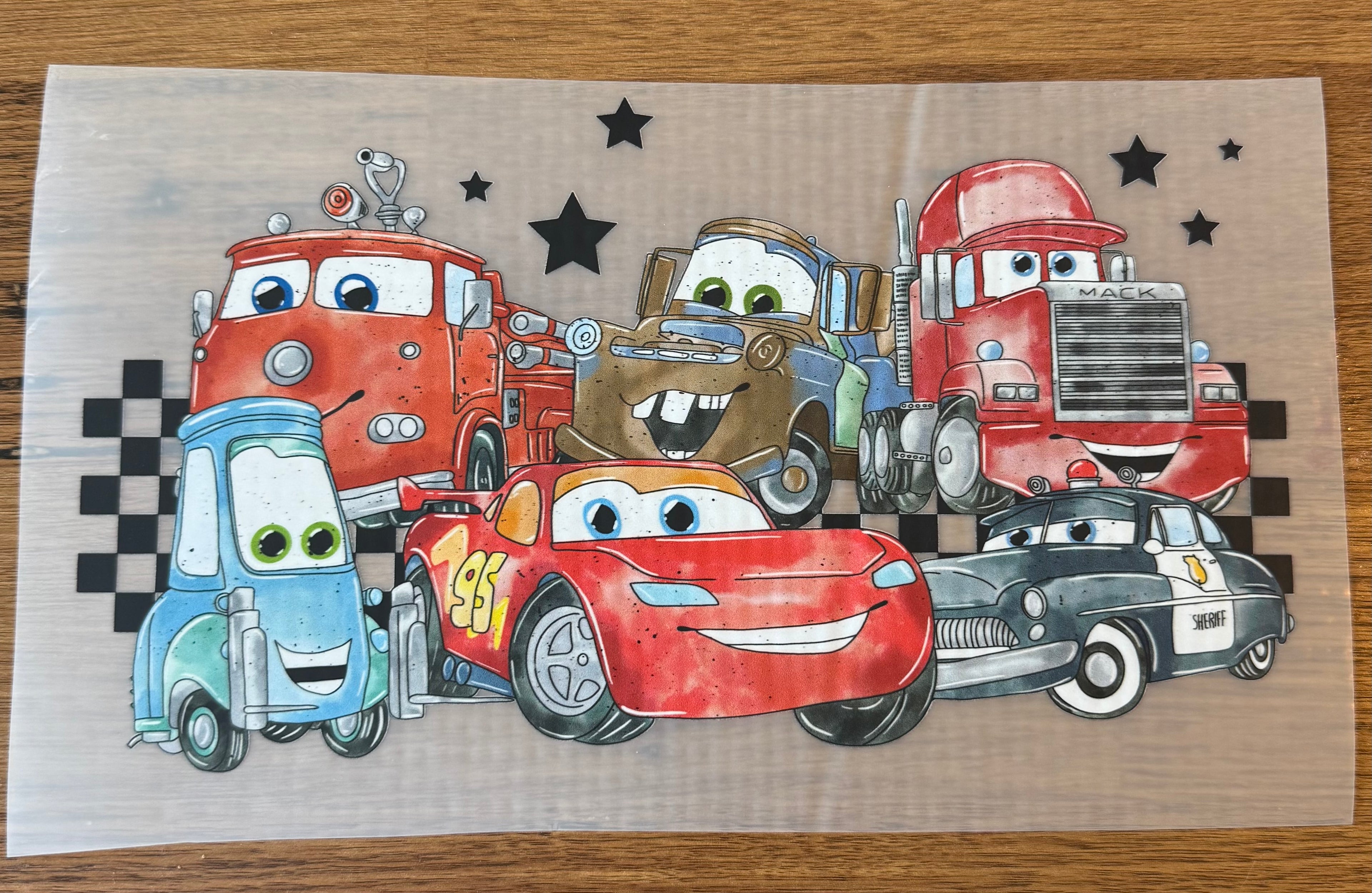 Cars- SHIRT TRANSFER