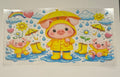 Pig in raincoat