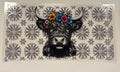 Highland cow flower crown