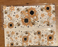 40 oz Flowers n bees wrap