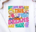 Hey now Lizzie shirt transfer- youth