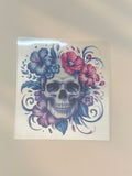 Purple/pink skull